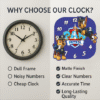 TERA MERA GIFT | Paw Patrol Design Wall Clock 12 Inch | 6mm MDF Matte Finish | Fun Kids Cartoon Room Wall Clock - Image 4