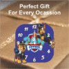 TERA MERA GIFT | Paw Patrol Design Wall Clock 12 Inch | 6mm MDF Matte Finish | Fun Kids Cartoon Room Wall Clock - Image 5