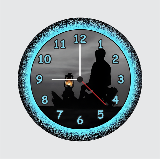 21.png TERA MERA GIFT | Stylish Modern Wall Clock | Perfect Birthday Anniversary Return Gift for Every Room - Image 1