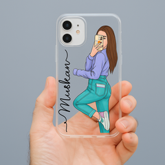 Chat-GPT-Image-Nov-21-2025-05-05-52-PM.png TERA MERA GIFT Custom Girl Mobile Cover – Personalized Name Case with Trendy Selfie Art, Perfect Gift for Birthdays & College Life - Image 1